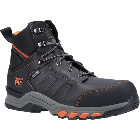 Timberland PRO Werkschoen Hypercharge S3 | Zwart/Oranje | Maat 41 - 192363615097