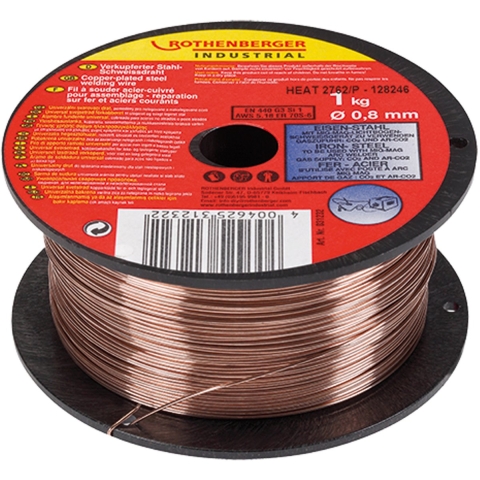 Rothenberger MIG-lasdraad 0,8mm/1kg - ROT031232 ROT031232
