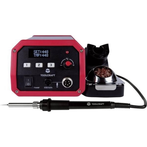 TOOLCRAFT ST-80D Soldeerstation Digitaal 80 W 150 - 450 °C Incl. soldeerpunt