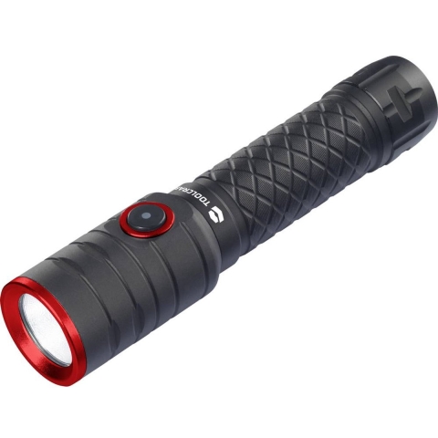 TOOLCRAFT Zaklamp werkt op Li-ion oplaadbare batterij Met stroboscoopfunctie 1000 lm 5.5 h 155 g