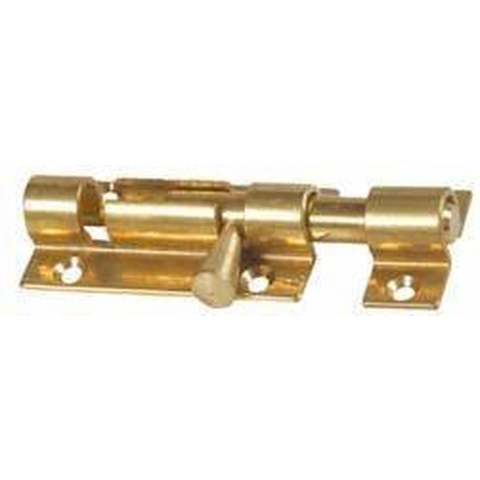 Waelbers Profiel-grendel vlak 25x75mm messing - 10 Stuk(s) - 107018.05