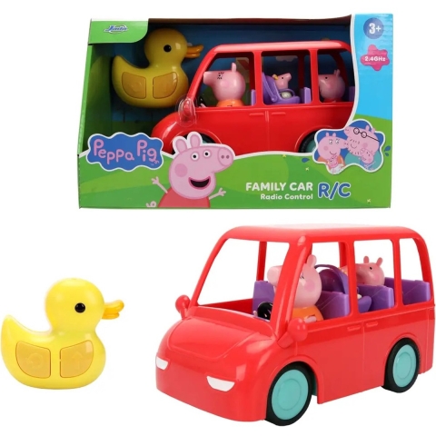 Jada Op afstand bestuurbare Auto - Peppa Pig RC gezinsauto - Jada - OneSize - Auto