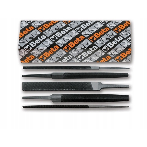 Beta 5-delig set halfzoete vijlen, zonder handgreep 1718A6/S5 - 017180030