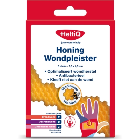 HeltiQ HeltiQ Honing Wondpleister 1 Karton 5 stuks
