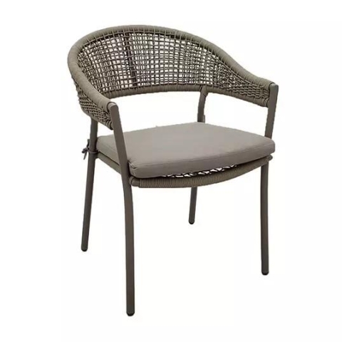 Vitaro Dining Tuinstoel Taupe Buitengewoon de Boet - Buitengewoon de boet