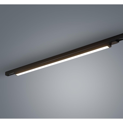 Arcchio - LED-railverlichting Harlow, zwart, 109 cm, 3.000 K
