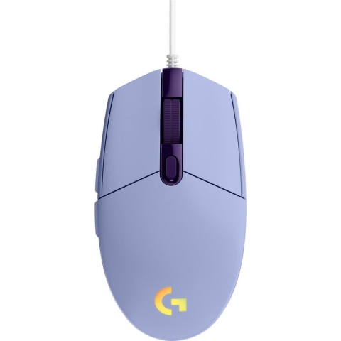 Logitech G203 LIGHTSYNC - Gaming Muis - RGB verlichting - Lila