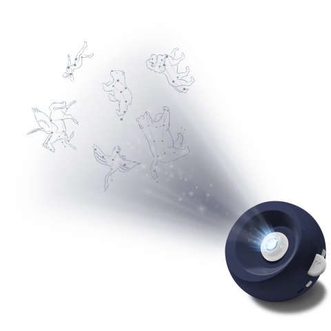 Kidywolf Projectielamp - Space - Blauw - Kidywolf - OneSize - Lamp