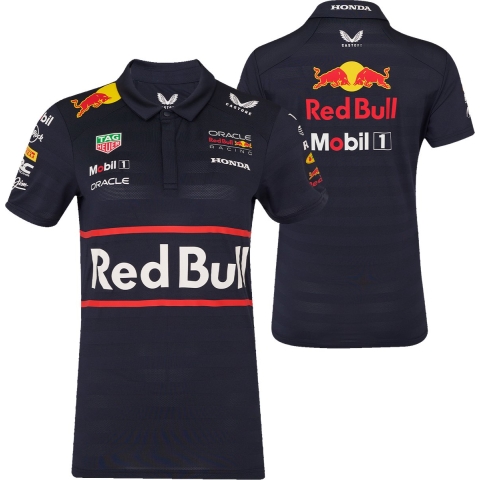 Red Bull Racing Polo - S - Dames - Team Polo 2025 - Max Verstappen
