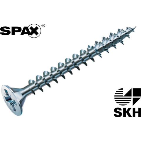 SPAX Universele Schroeven Verzonken Kop - Voldraad - Z2 - 5.0x60 Mm (100st)