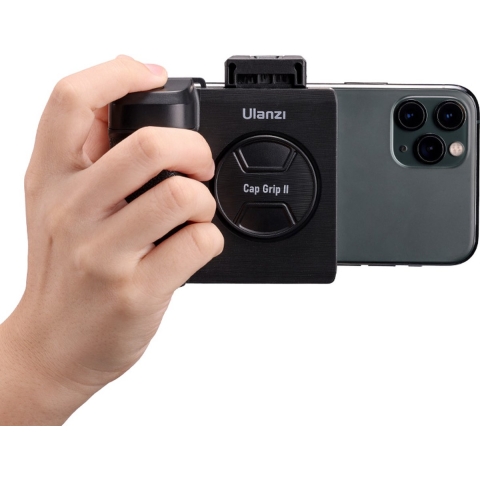 Ulanzi CapGrip II smartphone-camerahouder met Bluetooth-afstandsbediening