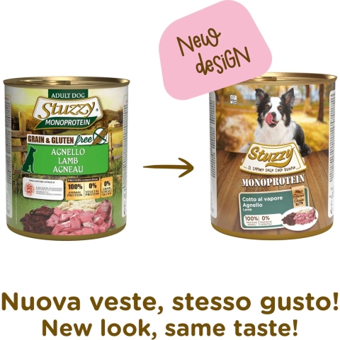 Stuzzy Hondenvoer MonoProtein Lam 800 gr