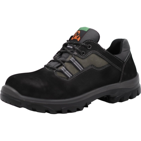 EMMA Werkschoen Evoke D Metal Free S2 | Zwart/Grijs | Maat 44 - 8715316148187