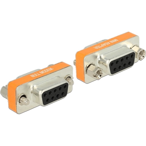 Delock Adapter Null Modem D-Sub 9 pin