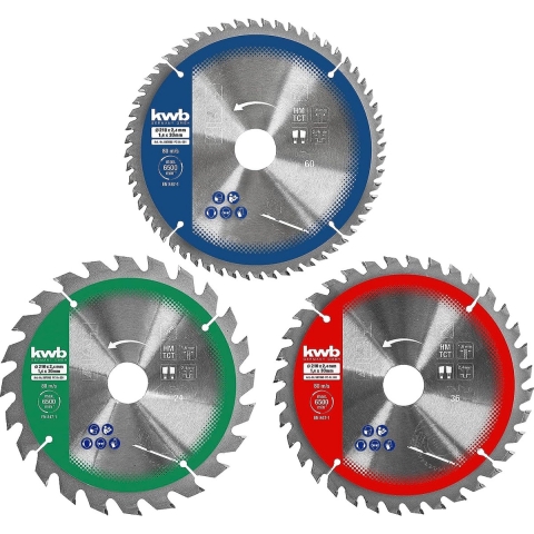 kwb 587895 Cirkelzaagbladset 210 x 30 mm 1 stuk(s)