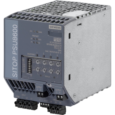 Siemens 6EP34368MB002CY0 DIN-rail netvoeding Inhoud 1 stuk(s)