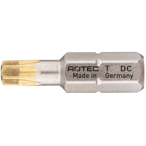 Rotec PRO Insertbit T 20 L=25mm C 6,3 DIAMANT - 10 stuks - 8063020