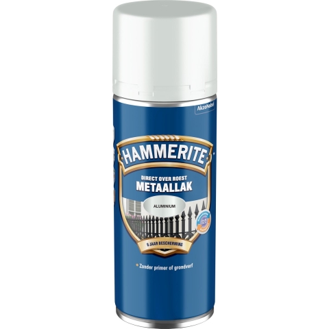 Hammerite Metaallak Aluminium | Spray | 400ml - 5096128
