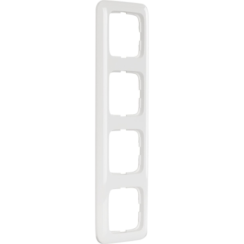 Busch-Jaeger Reflex Afdekraam | Inbouw | 4-voudig | Polarwit - 66.001.24