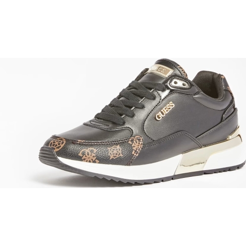 Leren dames sportschoenen Guess Moxea
