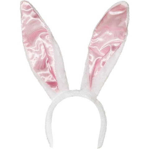 4x stuks diadeem grote bunny oren -