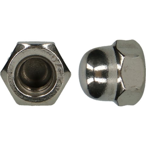 pgb-Europe PGB-FASTENERS | Zeskant dopmoer DIN 1587 M14 A2 | 50 st 001587A0001403