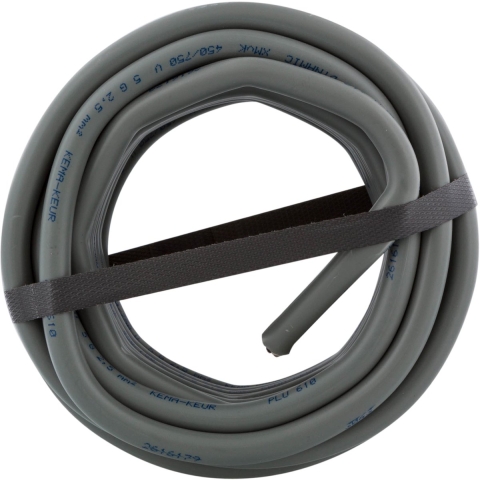 Buitenkabel XMVK 5 x 2.5 mm². 10 m grijs - 03.007.19