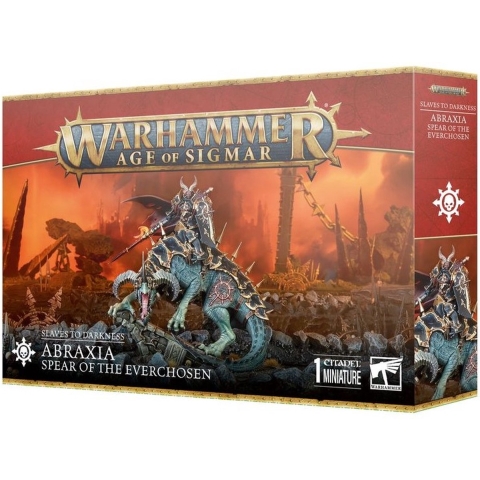 Beeldje Games Workshop Warhammer AoS - Slave to Darkness Abraxia Abraxia, La Lance de L'Elu Eternel