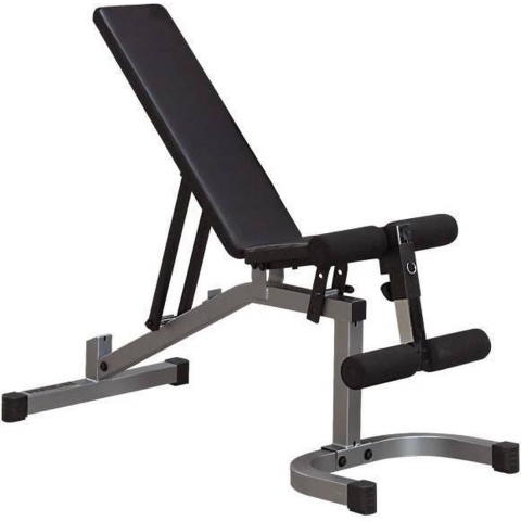 Body-Solid Leverage halterbank flat incline decline