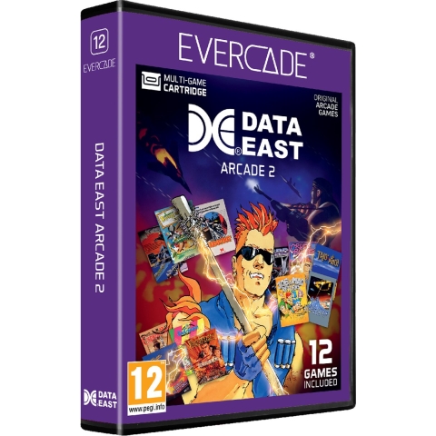 Evercade Data East Arcade Cartridge 2