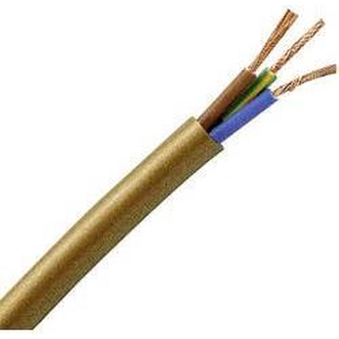 Kopp 151625006 Geïsoleerde kabel H03VV-F 3 x 0.75 mm² Wit 25 m