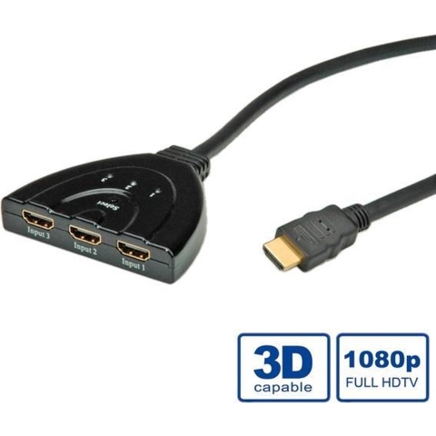 VALUE HDMI Switch, 3-voudig