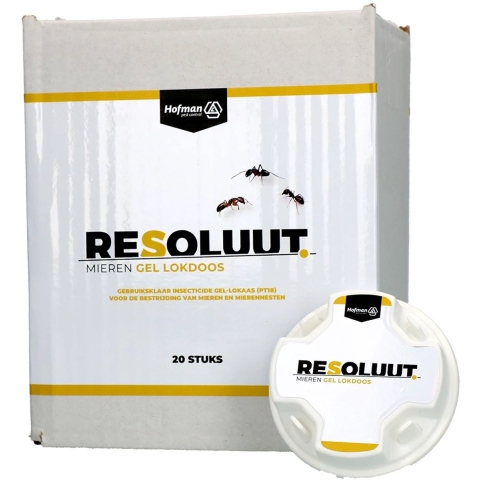 Resoluut Mieren Gel Lokdoos 20 stuks
