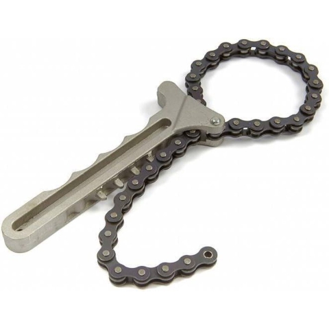 HBM 21,5 cm oliefiltertang met ketting