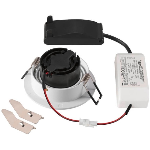 SLV 1007403 NEW TRIA 75 LED-inbouwlamp LED 8.3 W Wit