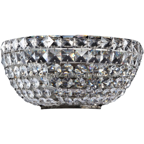Maytoni wandlamp basfor nikkel
