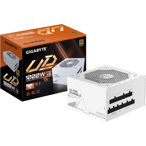 Gigabyte GP-UD1000GM PG5 ICE EU - Monitor - 1000 W - Wit