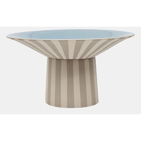 OYOY Toppu Centerpiece Schaal High Clay/Ice Blue