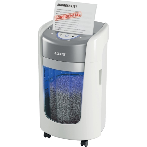 Leitz IQ OptiMax HomeOffice Papierversnipperaar 6 vellen Micro cut, Cross cut P-5 15 l