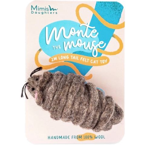 Mimis Daughters Monte the Mouse Grey