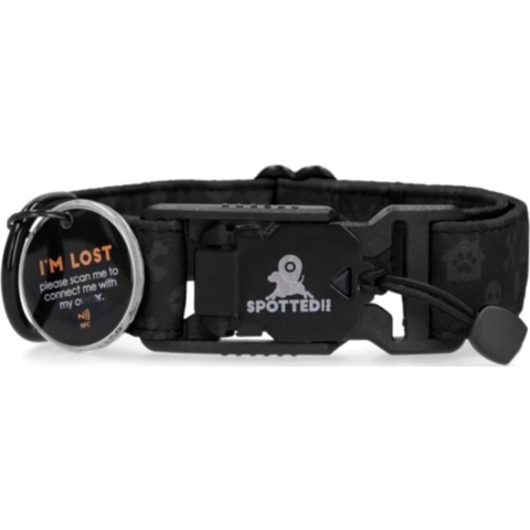 Spotted! PRO Halsband Antraciet XL 70cm