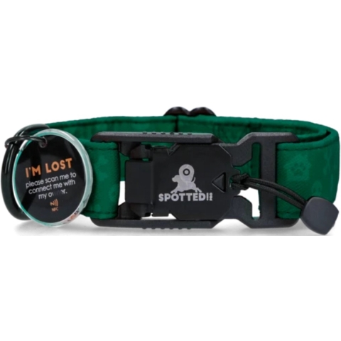 Spotted! PRO Halsband Groen S 40cm