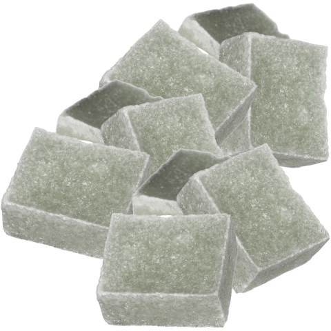 Amberblokjes/geurblokjes - eucalyptus geur - 12x stuks - huisparfum -