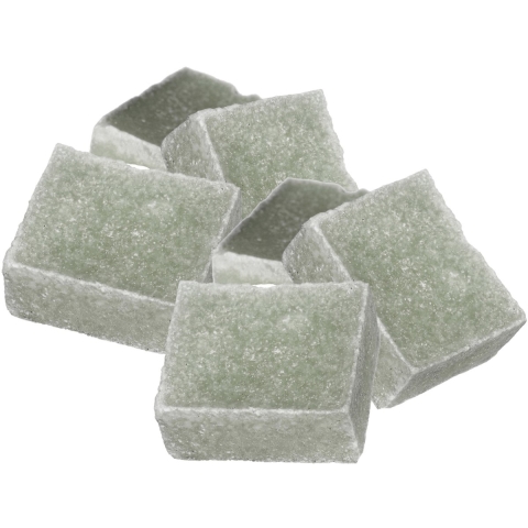 Amberblokjes/geurblokjes - eucalyptus geur - 6x stuks - huisparfum -