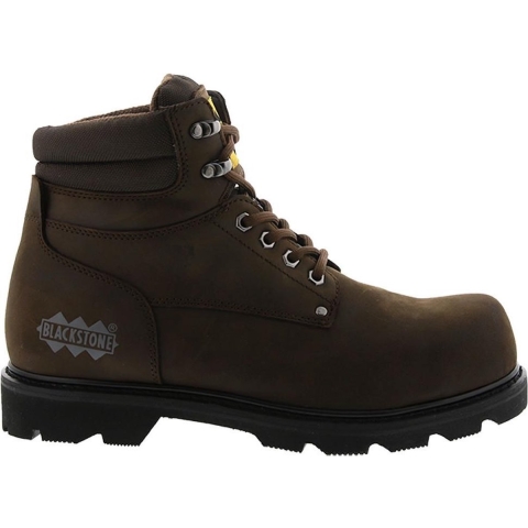Blackstone Werkschoen 520 Hoog S3 | 521 Bruin | Maat 47 - 00.027.002.47