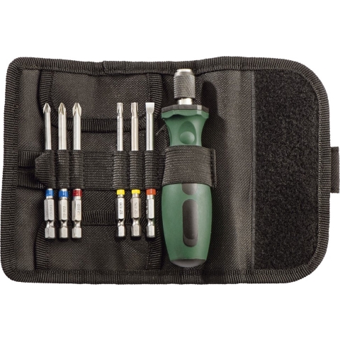 Metabo 626723000-1 Bitset 7-delig Incl. bithouder en schroevendraaier