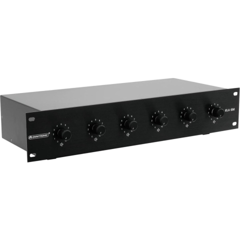 Omnitronic Rack PA-volumeregelaar Zwart
