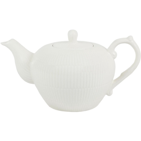Royal Boch Vienne Theepot 1.25L Aardewerk/Wit