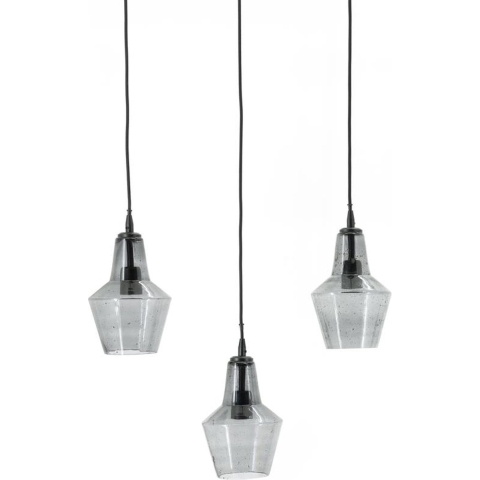 Furnilux Hanglamp orion , 3-lamps zwart
