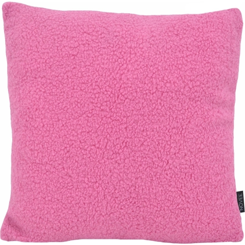 NOVÉE Teddy roze | 45 x 45 cm | kussenhoes | polyester